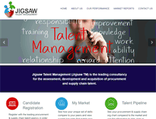 Tablet Screenshot of jigsawtm.com